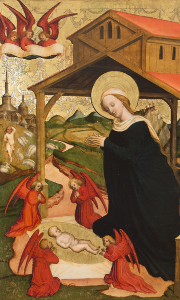 Conrad Laib<br />
<em>Nativit&agrave; di Ges&ugrave;</em><br />
1449<br />
Padova, Palazzo Vescovile